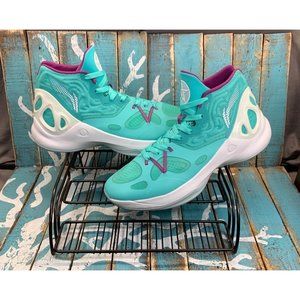 Li-Ning Sonic 5 'Light Neon Green' ABAM019-1 Mens Sz 11.5 Basketball Shoes 2017